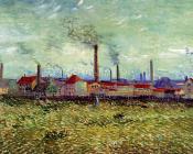 文森特 威廉 梵高 : 阿斯尼尔的工厂